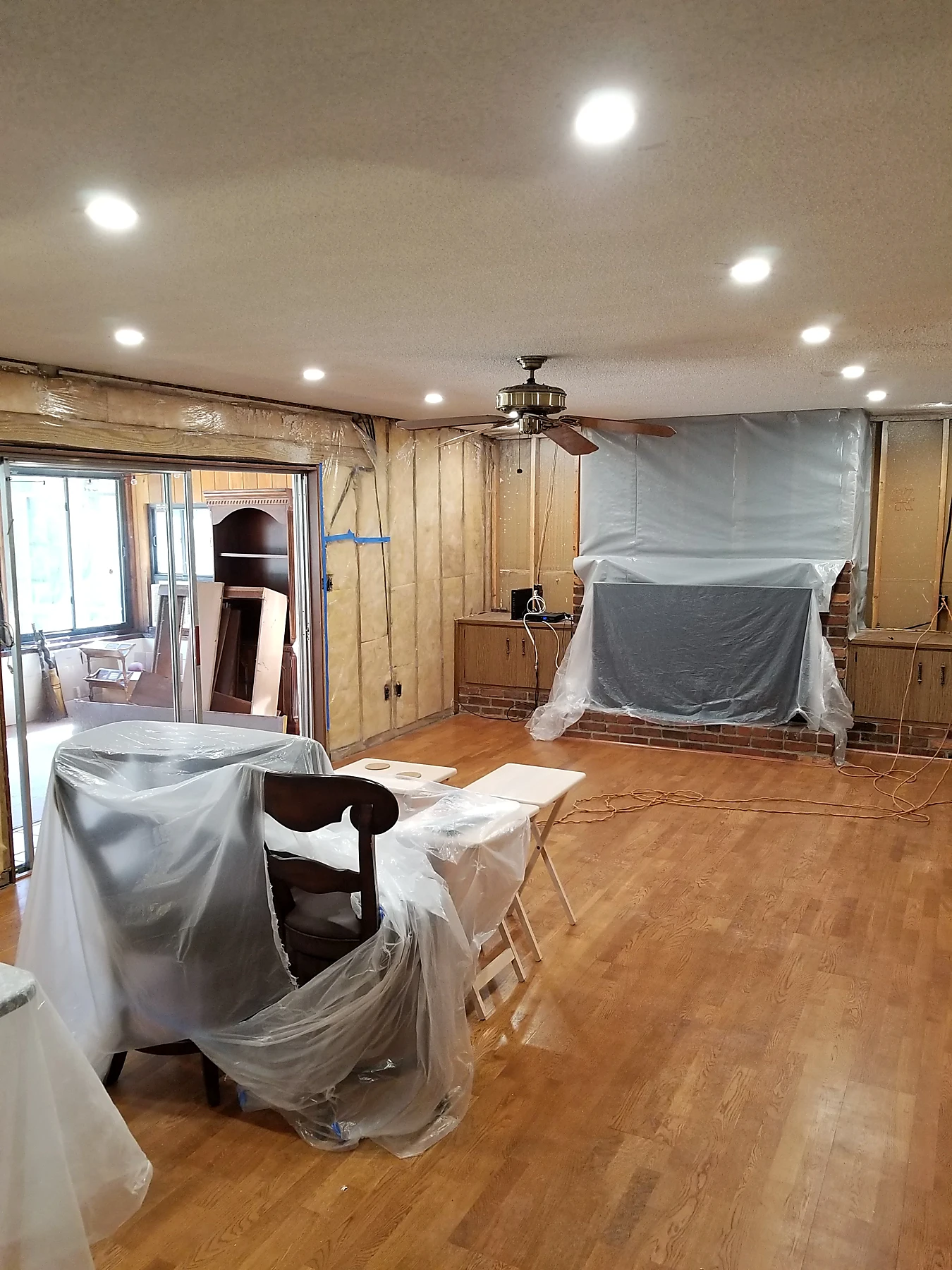 Kitchen & family room renovation