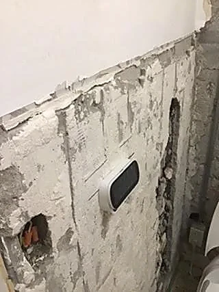 Bathroom renovation · Before
